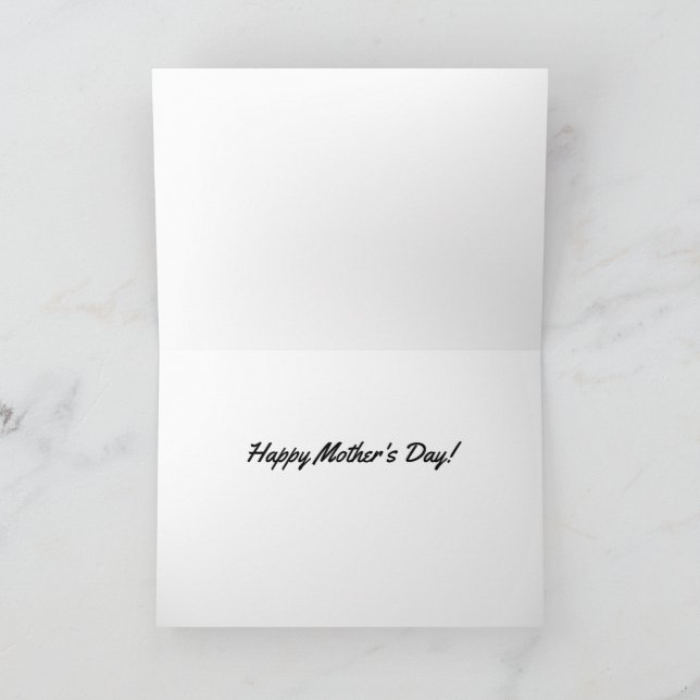 Peaches Kitten Happy Mother's Day Card (Inside)