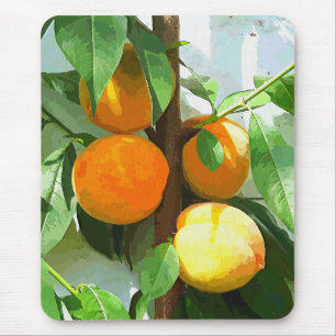 PEACHES MOUSE PAD