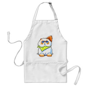 Peaches n Cream Persian Standard Apron