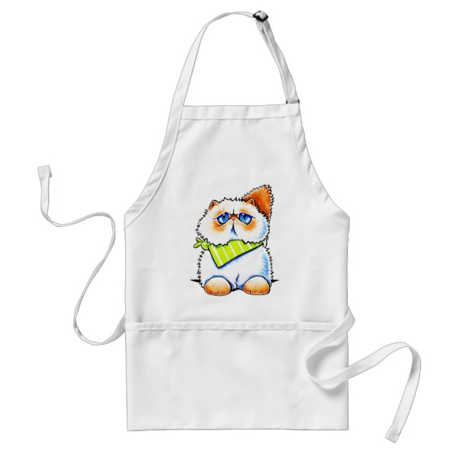 Peaches n Cream Persian Standard Apron (Front)
