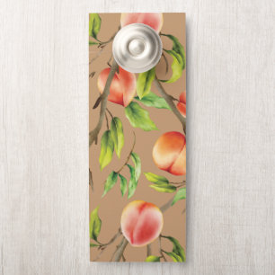 Peaches on the tree door hanger