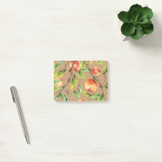 Peaches on the tree post-it notes (Office)