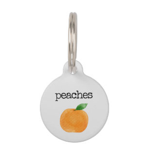 Peaches Pet Tag
