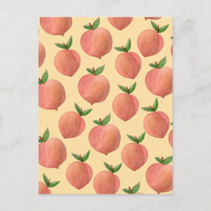 Peaches Postcard