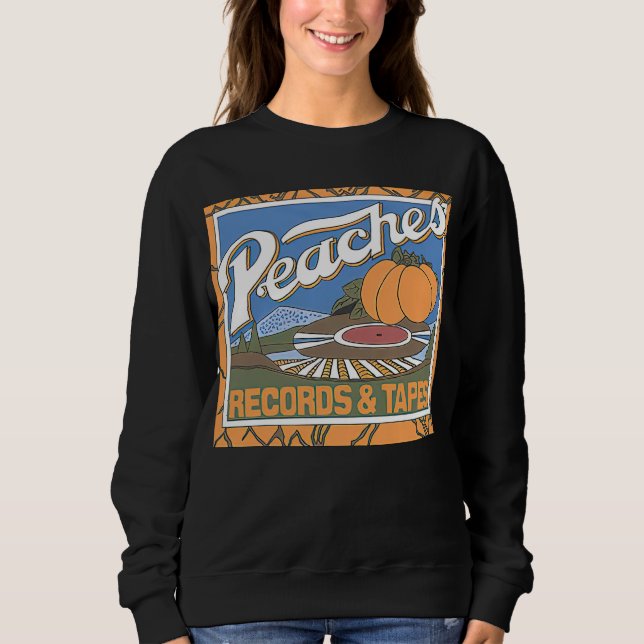 Peaches Records Records and Tapes Sweatshirt (Front)