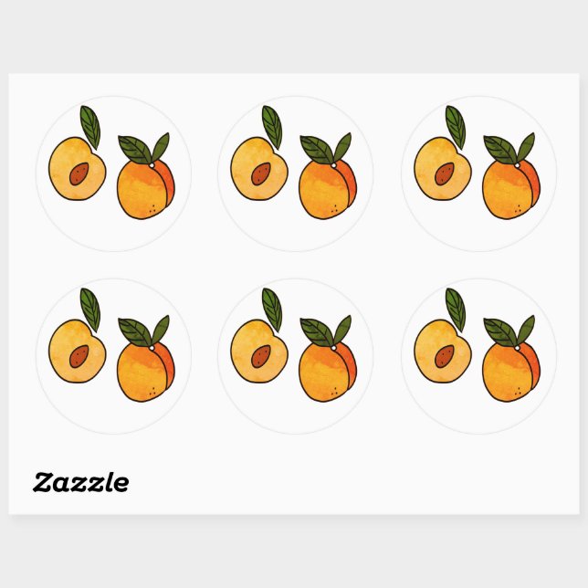 Peaches sticker (Sheet)