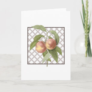 PEACHES THANK YOU CARD