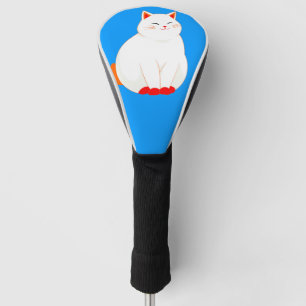 Peaches, the Smiling Cat Golf Head Cover