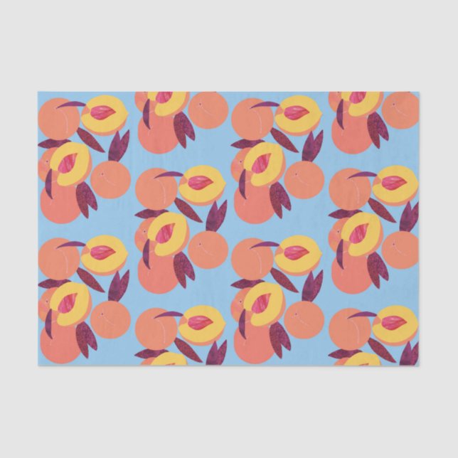 Peaches Tissue Paper (Front)