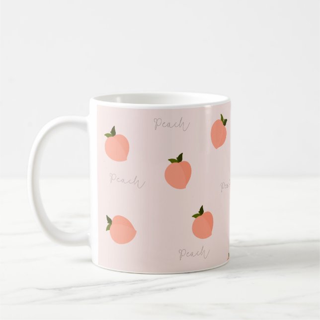 Peachify Peach  Coffee Mug (Left)