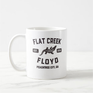 Peachtree City Georgia Alligator Flat Creek Floyd Coffee Mug