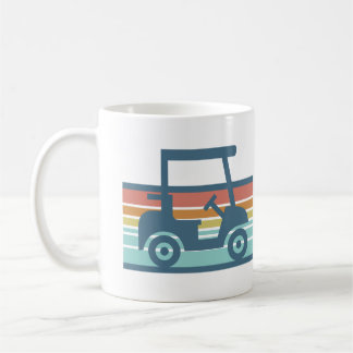 Peachtree City Georgia Golf Cart Love Vibe Coffee Mug