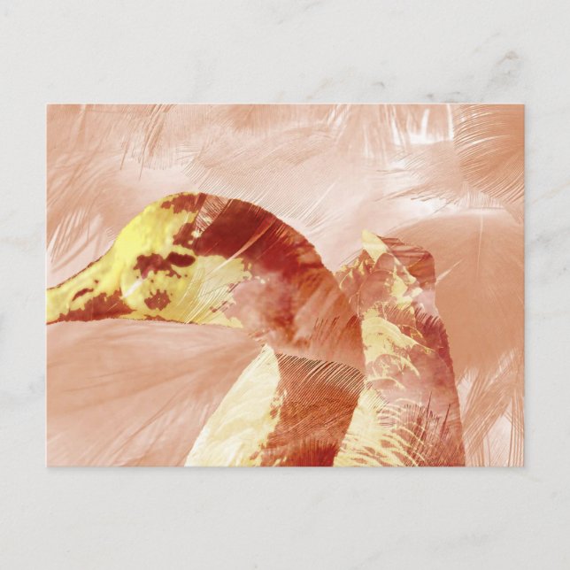 peachy goose postcard (Front)