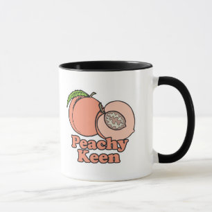 Peachy Keen Peaches Mug