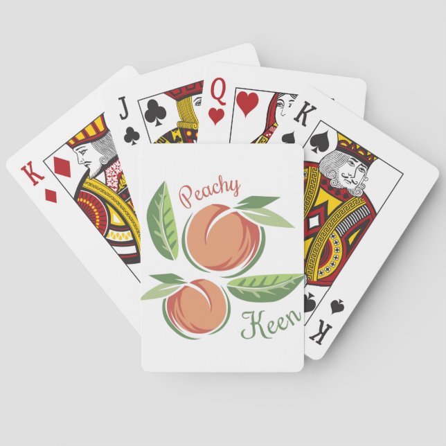 Peachy Keen Playing Cards (Back)