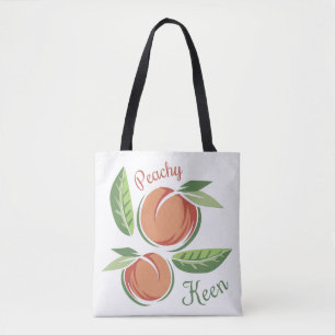Peachy Keen Tote Bag