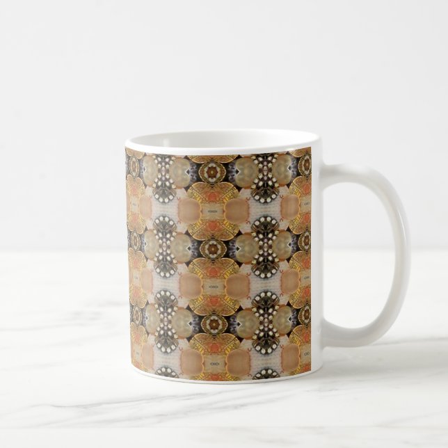 Peachy Princess pattern mug (Right)