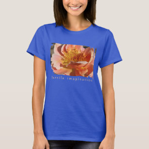 Peachy Rose Petals T-shirt