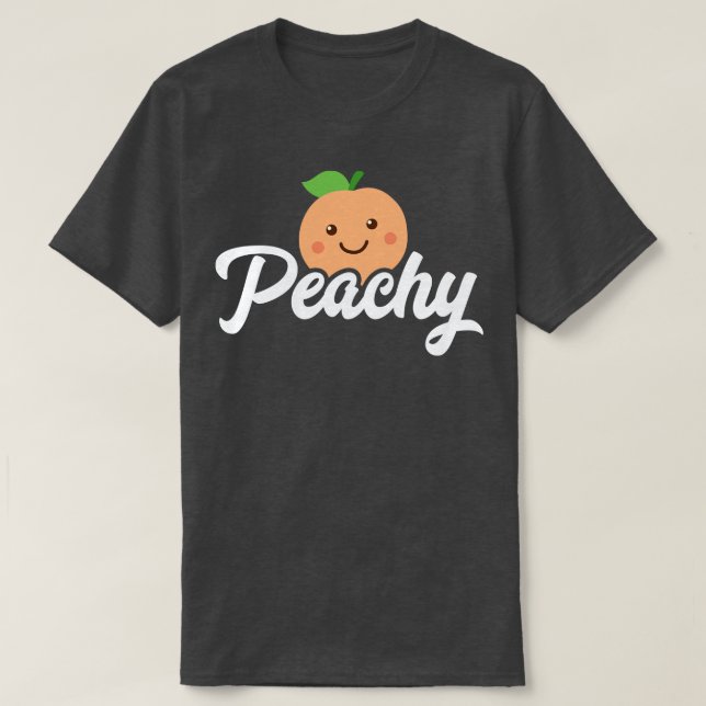 Peachy T-Shirt (Design Front)