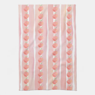 Peachy Tea Towel