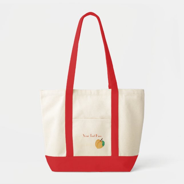 Peachy Tote Bag (Front)