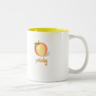 peachy Two-Tone coffee mug