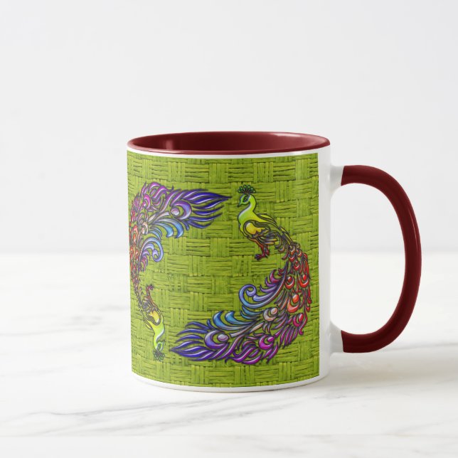 Peacock 2 Mug (Right)