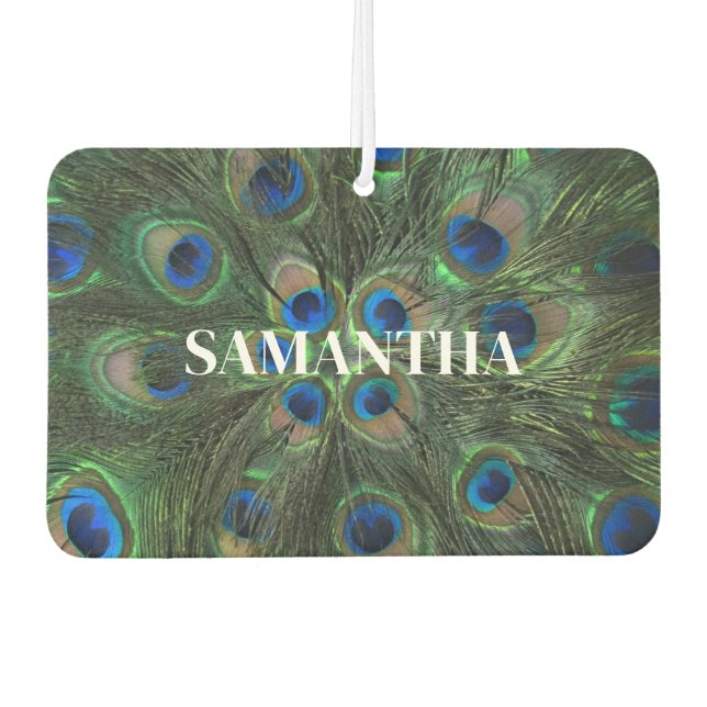 Peacock Air Freshener (Front)