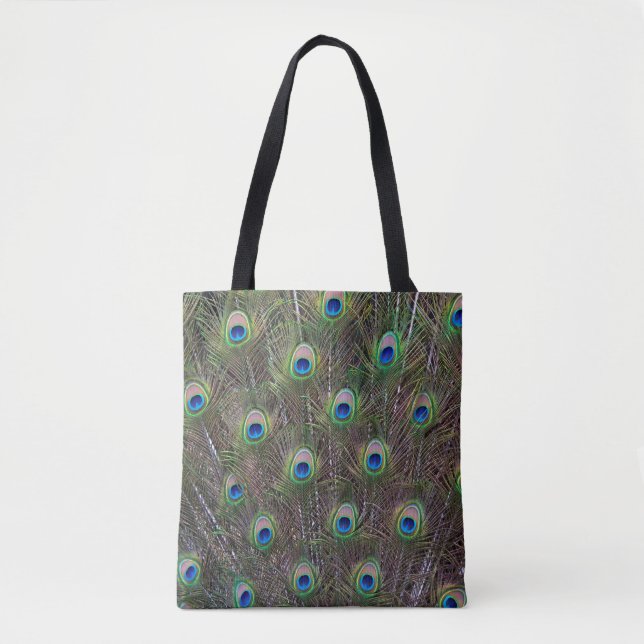 Peacock All Over Print Bag (Front)