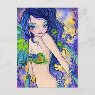 Peacock Allure - Postcard