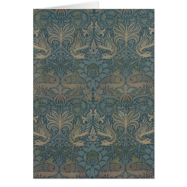 Peacock and Dragon by William Morris (Front)