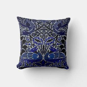 Peacock And Dragon Cushions