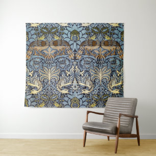 Peacock and Dragon, William Morris Tapestry