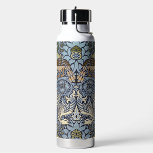 Peacock and Dragon, William Morris Water Bottle