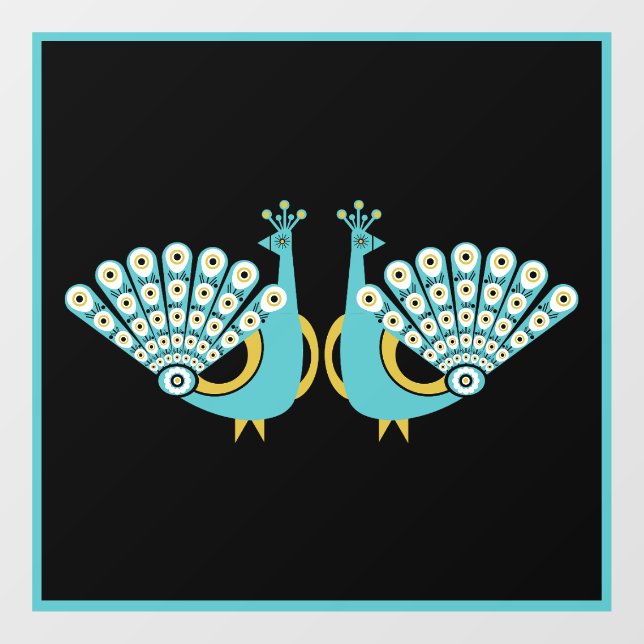 Peacock Art Home Accessories (Sheet)