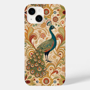 Peacock Art Morris Style Case-Mate iPhone 14 Case
