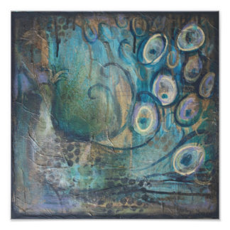 Peacock Art Print