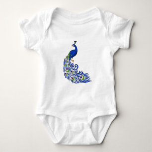 Peacock Baby Bodysuit