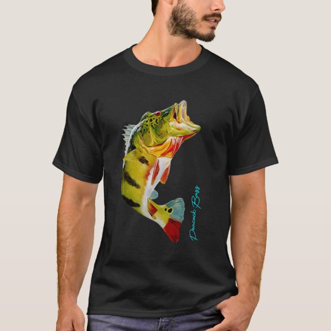 Peacock Bass Fish T-Shirt (Front)
