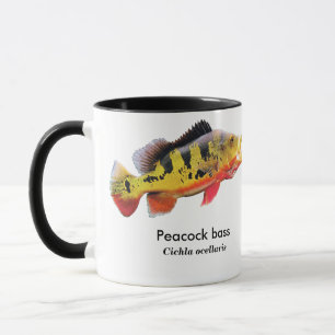 Peacock bass mug