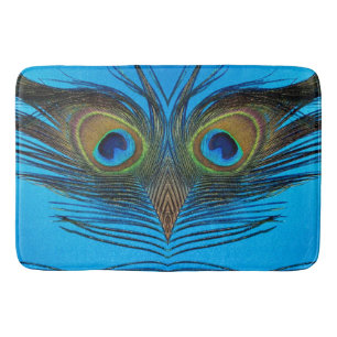 Peacock Bath Mat
