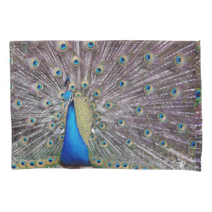 Peacock Bird Animal Feathers Peafowl Pillowcase