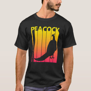 Peacock Bird Retro Costume T-Shirt
