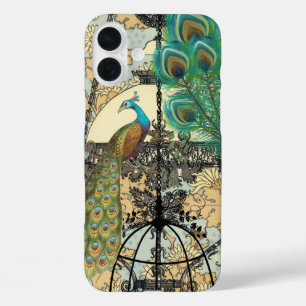 Peacock Birdcage Chandelier Damask iTouch Case