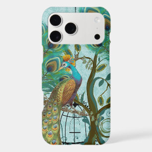 Peacock Birdcage Damask