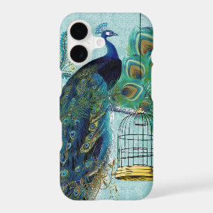 Peacock Birdcage Damask