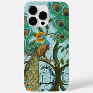 Peacock Birdcage  Damask Case-Mate iPhone 14 Pro Max Case