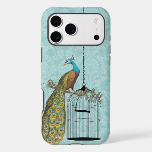 Peacock Birdcage Damask iTouch Case