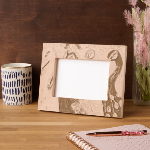 Peacock Birds Etched Frames