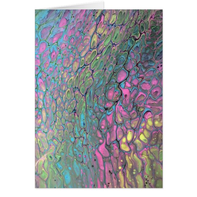 Peacock Blank Card (Front)